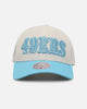 Mitchell & Ness San Francisco 49ers 'Sky Blue' Pro Crown Snapback White Cream/Blue