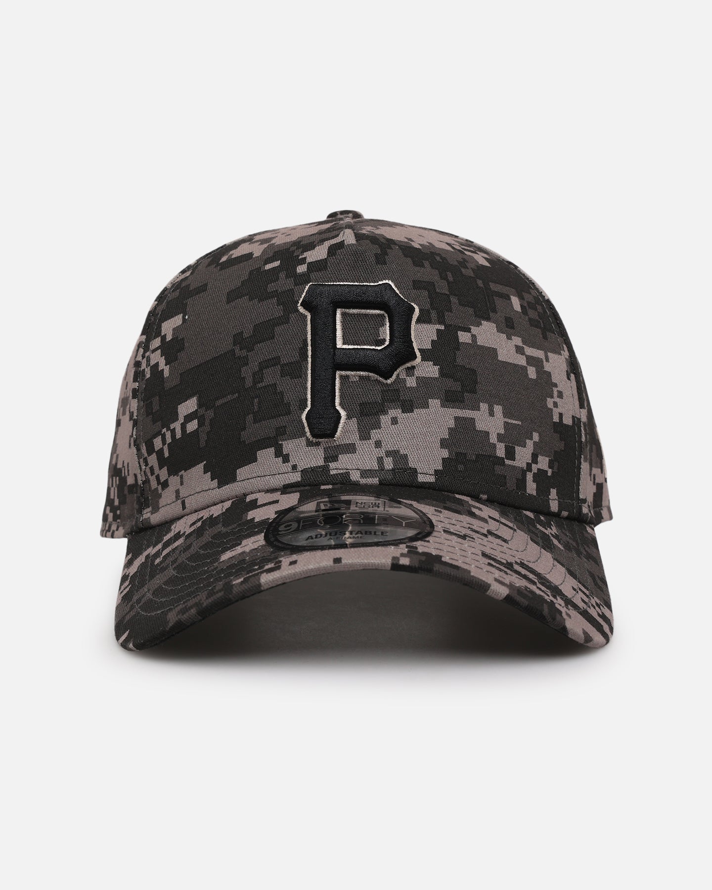New Era Pittsburgh Pirates 'Black Digi Camo' 9FORTY A-Frame