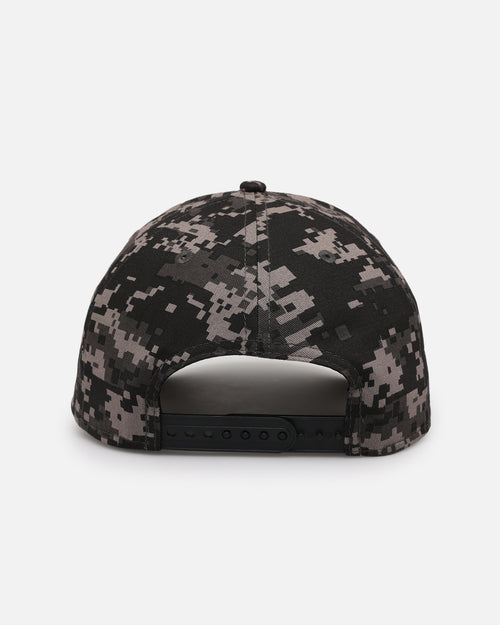 New Era New York Yankees 'Black Digi Camo' 9FORTY A-Frame Snapback Black/Grey