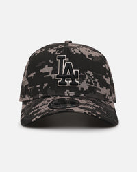 New Era Los Angeles Dodgers 'Black Digi Camo' 9FORTY A-Frame Snapback Black/Grey