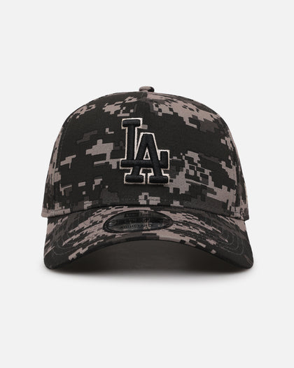 New Era Los Angeles Dodgers 'Black Digi Camo' 9FORTY A-Frame Snapback Black/Grey