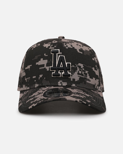 New Era Los Angeles Dodgers 'Black Digi Camo' 9FORTY A-Frame Snapback Black/Grey