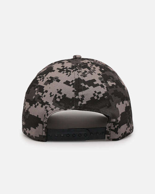 New Era Los Angeles Dodgers 'Black Digi Camo' 9FORTY A-Frame Snapback Black/Grey