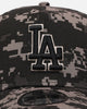 New Era Los Angeles Dodgers 'Black Digi Camo' 9FORTY A-Frame Snapback Black/Grey