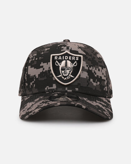 New Era Las Vegas Raiders 'Black Digi Camo' 9FORTY A-Frame Snapback Black/Grey