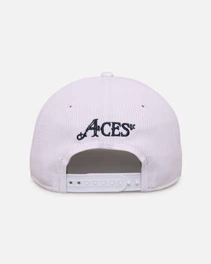 New Era 4Aces Golf Club 'Liv Golf' 9FIFTY Low Profile Stretch Snapback White