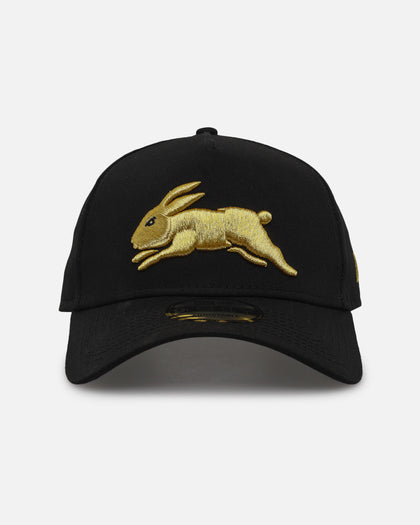 New Era South Sydney Rabbitohs 9FORTY A-Frame Snapback Black/Gold