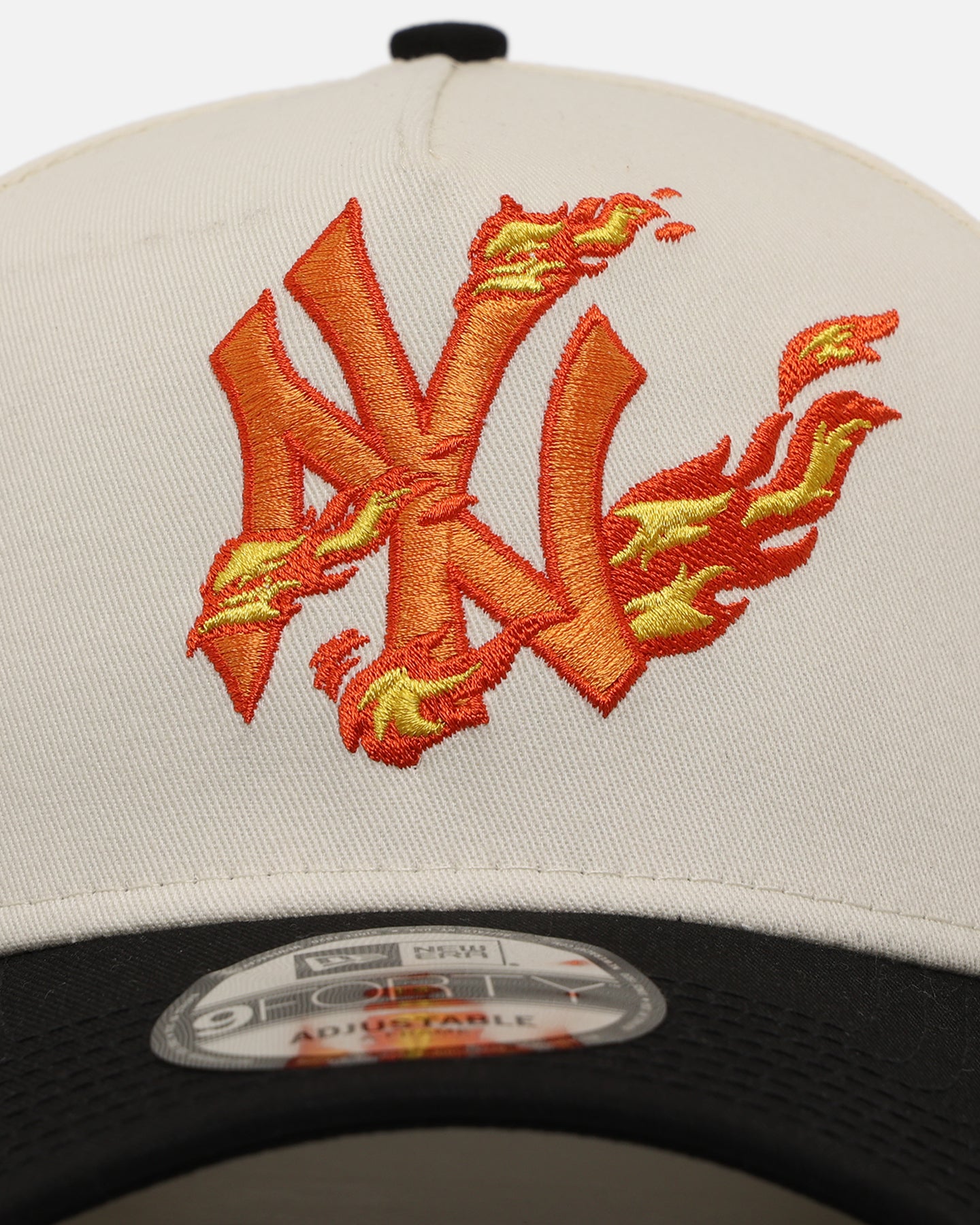 海外モデル NEW ERA NY ヤンキース フレイム キャップ New Era New York Yankees 'Flame' 9FORTY A-Frame Snapback