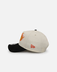 New Era Los Angeles Lakers 'Flame' 9FORTY A-Frame Snapback Chrome White/Black