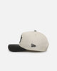 New Era Miami Dolphins 'Leather Visor' 9FORTY A-Frame Snapback Chrome White/Black