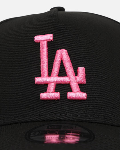 New Era Los Angeles Dodgers 'Black Pink' 9FORTY A-Frame Snapback Black/Pink