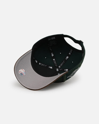 New Era Atlanta Braves 'Washed Green' 9FORTY A-Frame Strapback Green/Black