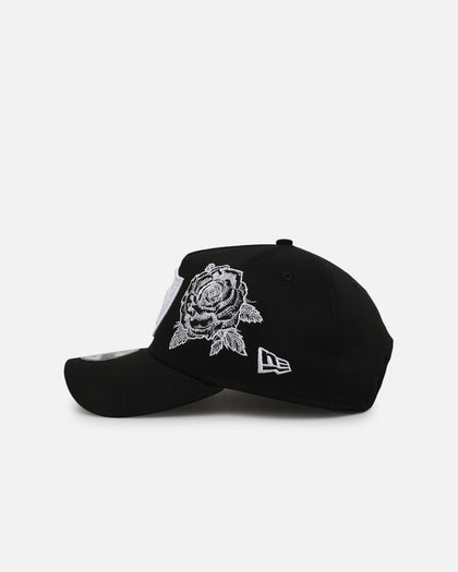 New Era Las Vegas Raiders 'Ornate Rose' 9FORTY A-Frame Snapback Black/White
