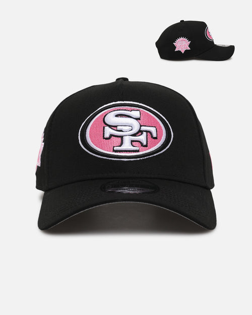 New Era San Francisco 49ers 'Black Pink' 9FORTY A-Frame Snapback Black/Pink