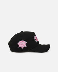 New Era San Francisco 49ers 'Black Pink' 9FORTY A-Frame Snapback Black/Pink
