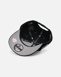 New Era New York Yankees 'Plush Chenille' 9FORTY A-Frame Snapback Dark Green
