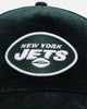 New Era New York Jets 'Plush Chenille' 9FORTY A-Frame Snapback Dark Green