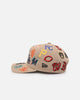 New Era MLB 'All Over Leagues' 9FORTY A-Frame Snapback Camel