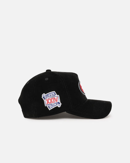 New Era San Francisco 49ers 'Velvet Official Team Color' 9FORTY A-Frame Snapback Black