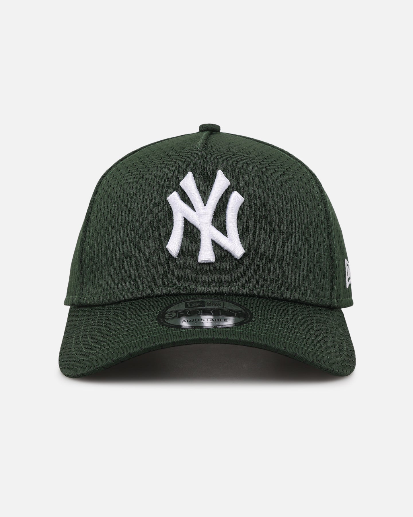 さ*く様 FCRB NEW ERA 9FORTY A-FRAME MESH CA New Era New York Yankees 'Green Mesh' 9FORTY A-Frame Snapback Dark