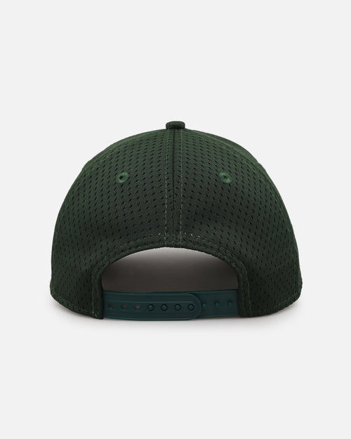 New Era New York Yankees 'Green Mesh' 9FORTY A-Frame Snapback Dark Green