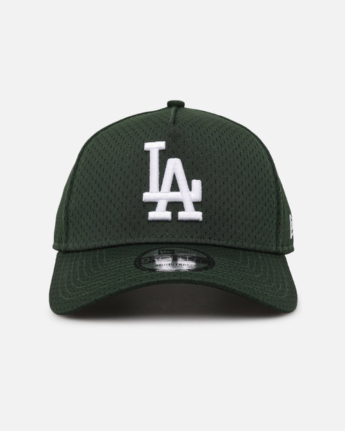 New Era Los Angeles Dodgers 'Green Mesh' 9FORTY A-Frame Snapback Dark Green