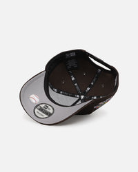 New Era Los Angeles Dodgers 'Upside Down LA Cord' 9FORTY A-Frame Corduroy Snapback Walnut