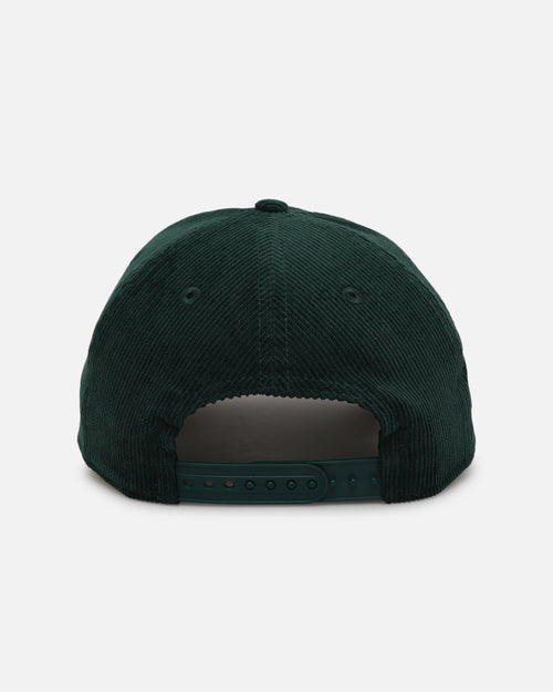 New Era Los Angeles Dodgers 'Upside Down LA Cord' 9FORTY A-Frame Corduroy Snapback Green