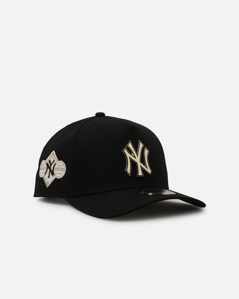 New Era New York Yankees 'Gold Medal Badge' 9FORTY A-Frame Snapback Bl |  Culture Kings US, image size:819x1024