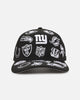 New Era NFL 'All Over Leagues' 9FORTY A-Frame Snapback Black