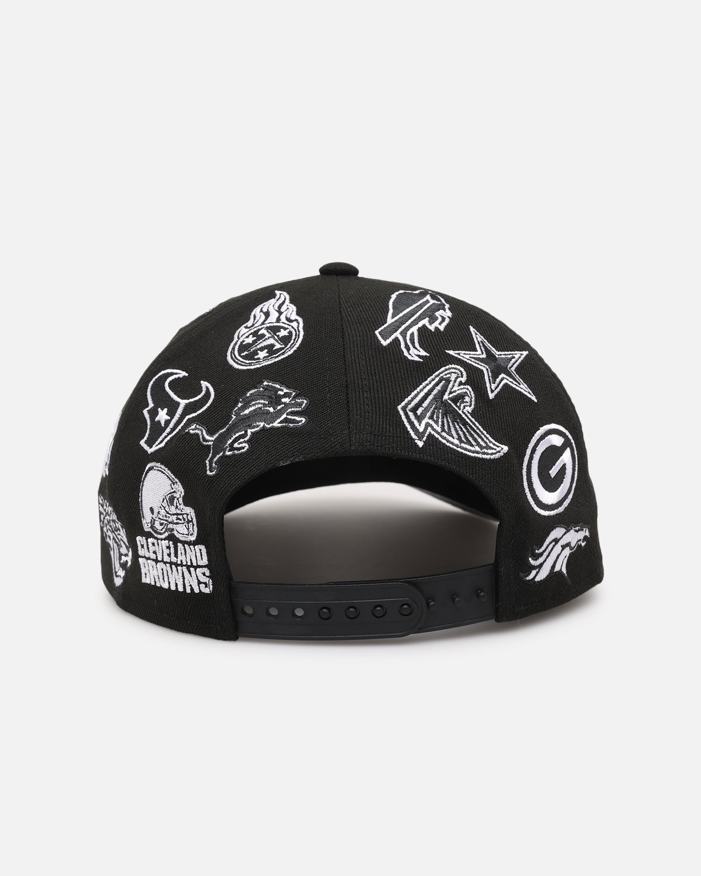New Era NFL 'All Over Leagues' 9FORTY A-Frame Snapback Black