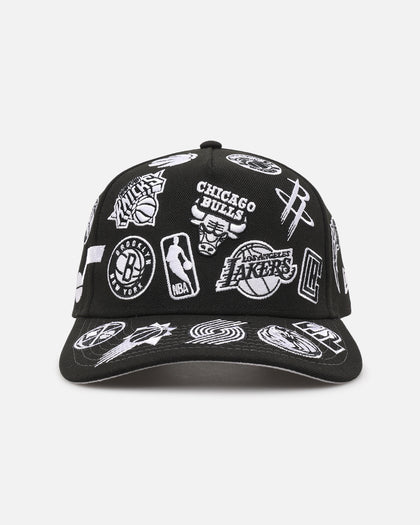 New Era NBA 'All Over Leagues' 9FORTY A-Frame Snapback Black