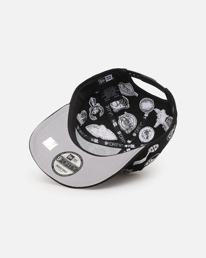 New Era NBA 'All Over Leagues' 9FORTY A-Frame Snapback Black