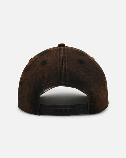 New Era San Francisco 49ers 'Black Washed Official Team Color' 9FORTY A-Frame Snapback Washed Black