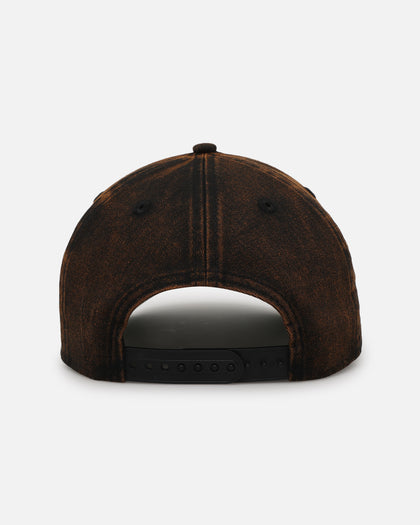 New Era Kansas City Chiefs 'Black Washed Official Team Color' 9FORTY A-Frame Snapback Washed Black