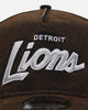 New Era Detroit Lions 'Black Washed Official Team Color' 9FORTY A-Frame Snapback Washed Black