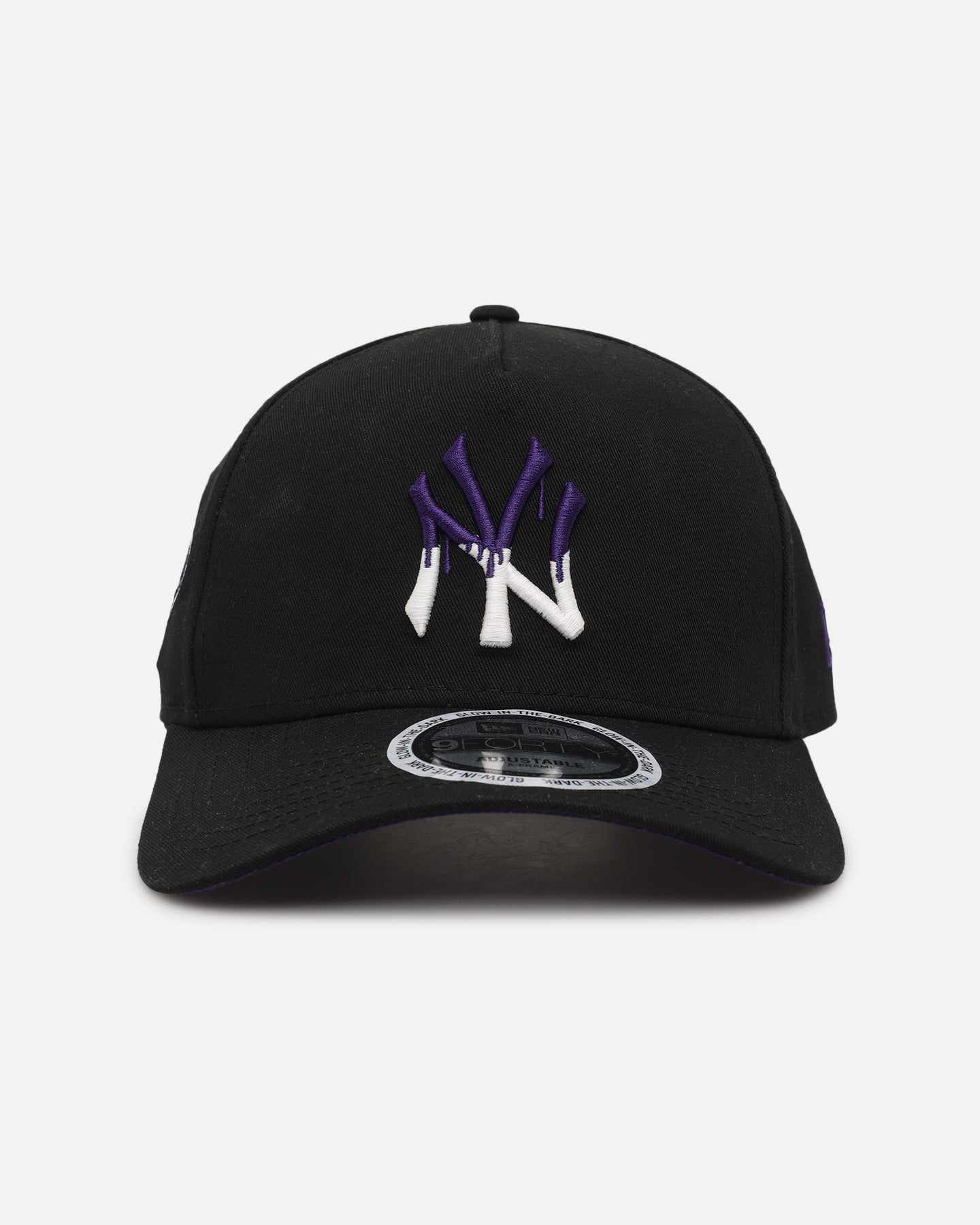 キューブアメリカンイヤリングBlack New Era New York Yankees 'Drip 3.0' 9FORTY A-Frame Snapback Black