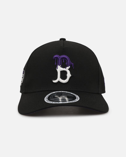 New Era Boston Red Sox 'Drip 3.0' 9FORTY A-Frame Snapback Black