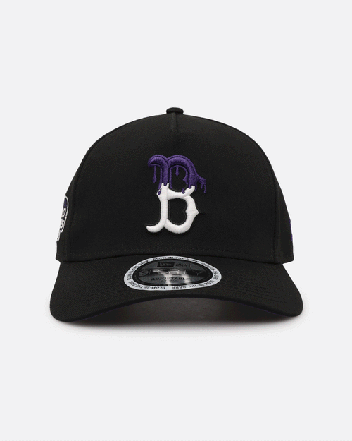New Era Boston Red Sox 'Drip 3.0' 9FORTY A-Frame Snapback Black