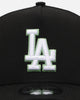 New Era Los Angeles Dodgers 'Satin Flower' 9FORTY A-Frame Snapback Black/Pink
