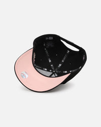 New Era Los Angeles Dodgers 'Satin Flower' 9FORTY A-Frame Snapback Black/Pink
