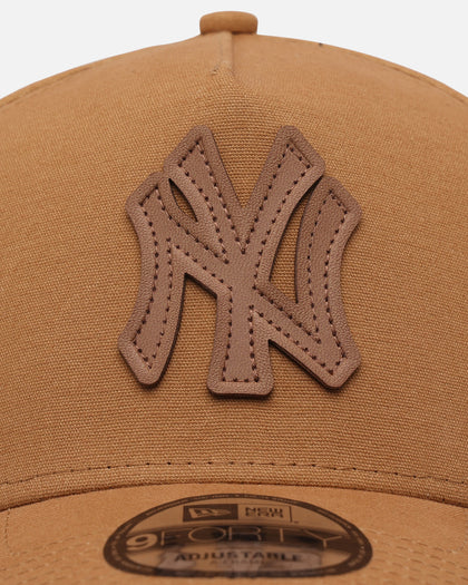 New Era New York Yankees 'Wheat Canvas' 9FORTY A-Frame Snapback Wheat