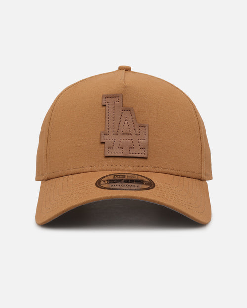 New Era Los Angeles Dodgers 'Wheat Canvas' 9FORTY A-Frame Snapback Wheat