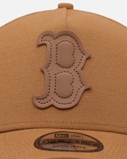 New Era Boston Red Sox 'Wheat Canvas' 9FORTY A-Frame Snapback Wheat