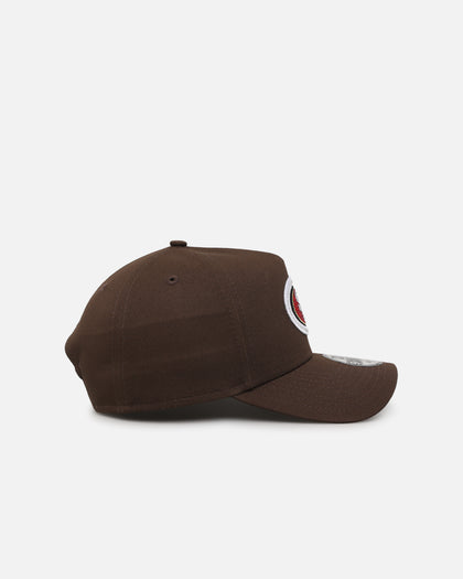 New Era San Francisco 49ers 'Diamante' 9FORTY A-Frame Snapback Walnut