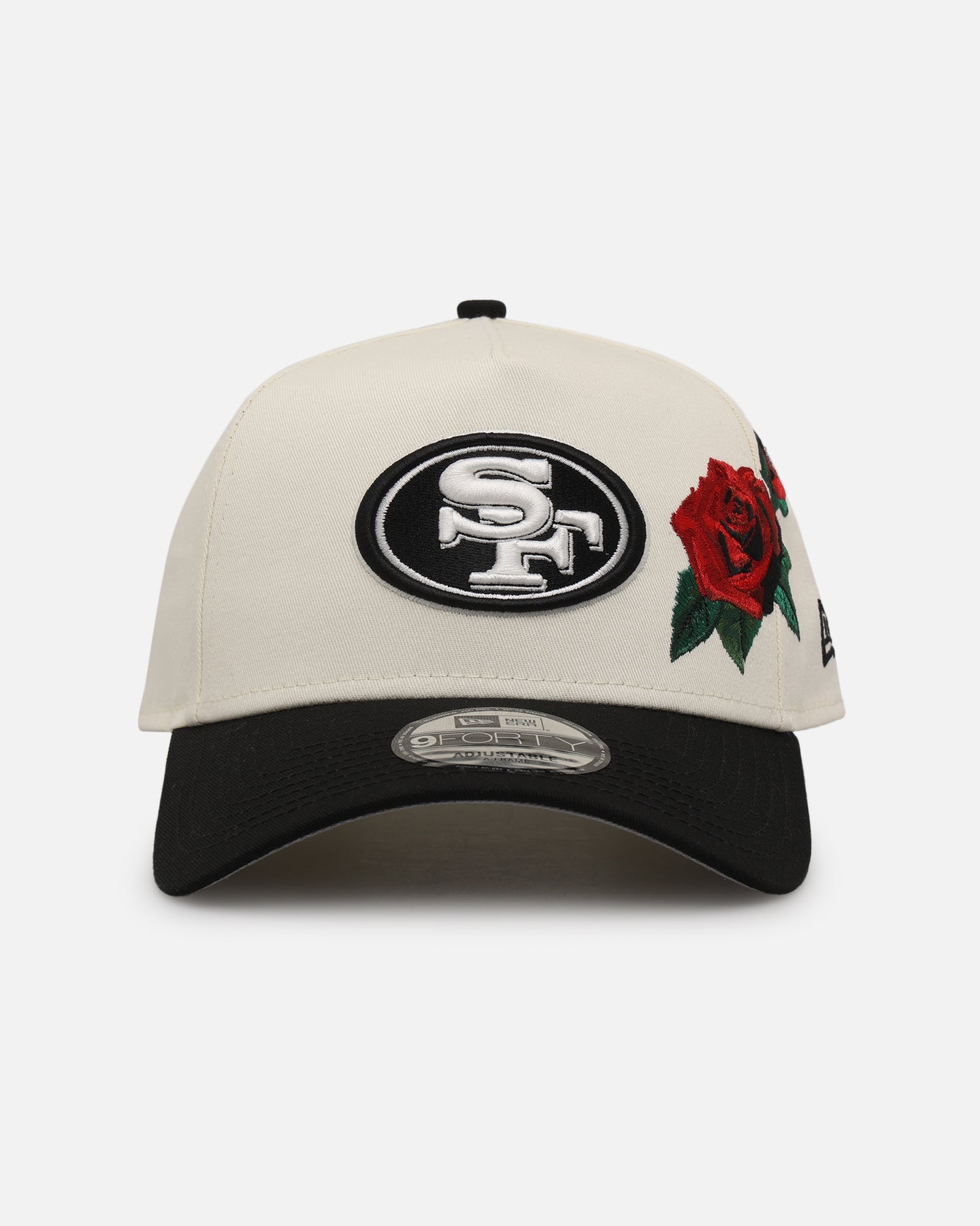 New Era San Francisco 49ers 'Chrome Black Roses' 9FORTY A-Frame