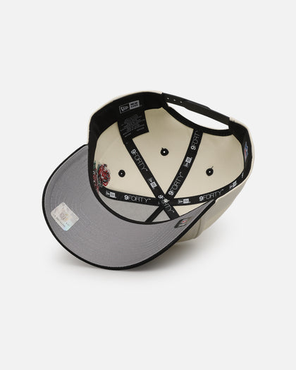 New Era San Francisco 49ers 'Chrome Black Roses' 9FORTY A-Frame Snapback Chrome/Black