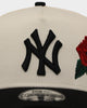New Era New York Yankees 'Chrome Black Roses' 9FORTY A-Frame Snapback Chrome/Black