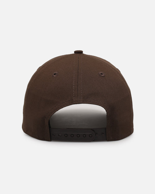 New Era Los Angeles Dodgers 'Diamante' 9FORTY A-Frame Snapback Walnut