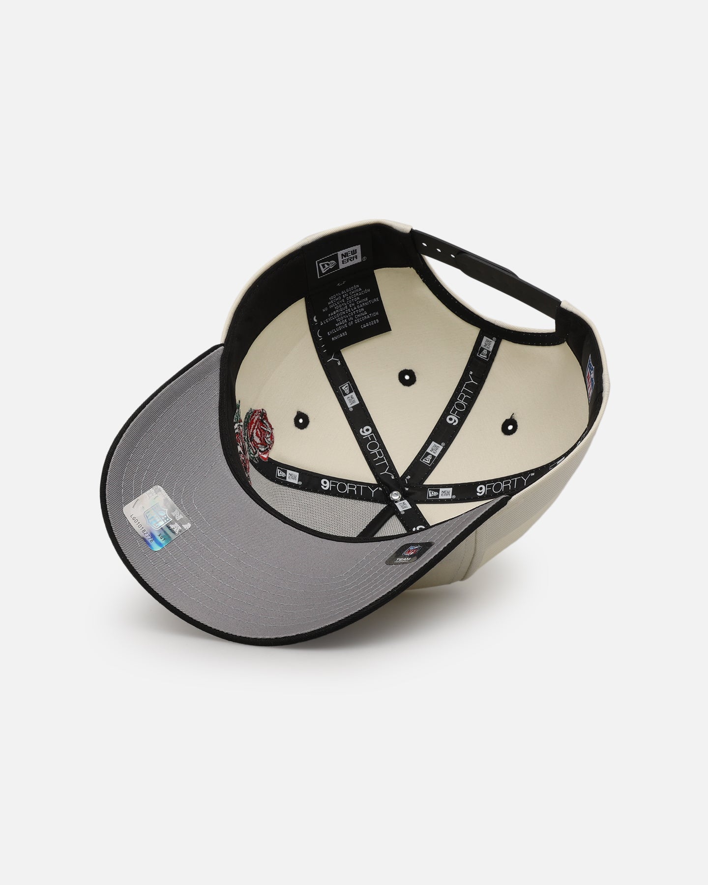 New Era Las Vegas Raiders 'Chrome Black Roses' 9FORTY A-Frame